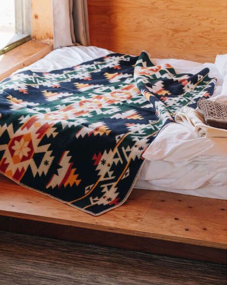 Limited-Edition Navajo-Inspired Blankets