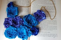 Frilly Flower Hairbands Image 6