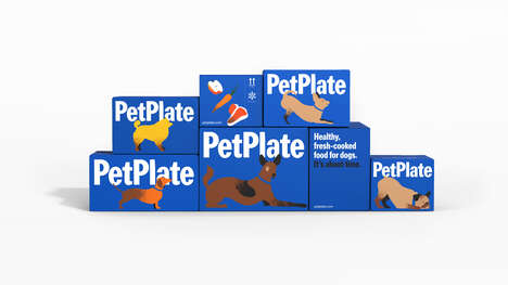 Illustrated Pet Food Branding