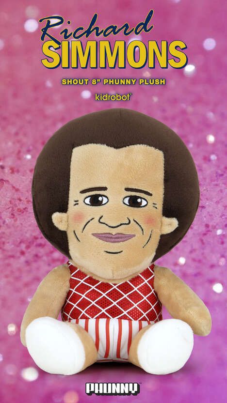 80s Fitness Icon Plush Collectibles