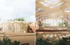 Ethereal Inflatable Bamboo Greenhouses