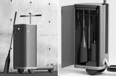 All-in-One Sanitation Worker Scooters