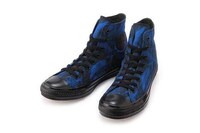 Dark Dyed Canvas Sneakers Image 2