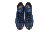 Dark Dyed Canvas Sneakers Image 3