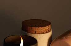 Porcelain Constellation-Adorned Candles