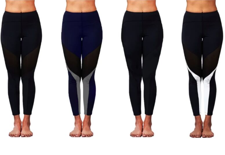 Position-Correcting Yoga Pants
