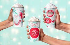 Festive Coffee Cup Branding