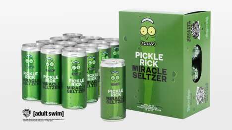 Pickle-Flavored Seltzers