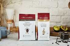 Cafe Brand Retail Coffees