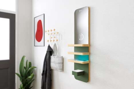 Smartphone-Sanitizing Entryway Stations