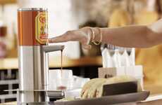 Hands-Free Hot Sauce Dispensers