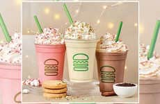 Festive Blended Dessert Shakes