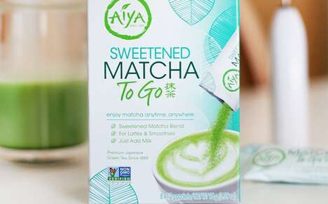 Individually Packaged Matcha Drinks