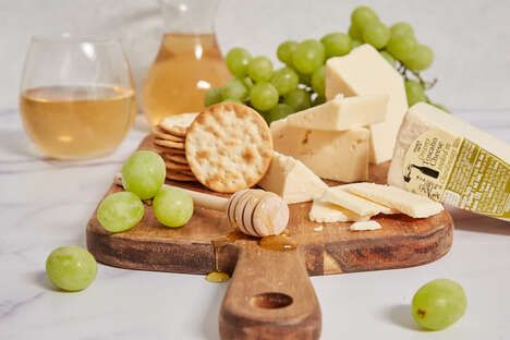 Savory Oaked Chardonnay Cheeses