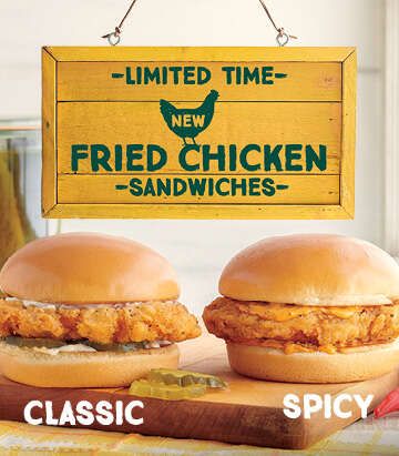 All-Natural Fried Chicken Sandwiches