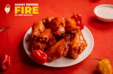 Ghost Pepper Chicken Wings