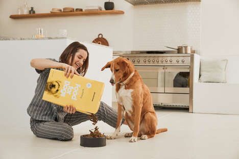 Cereal-Inspired Pet Food Packaging