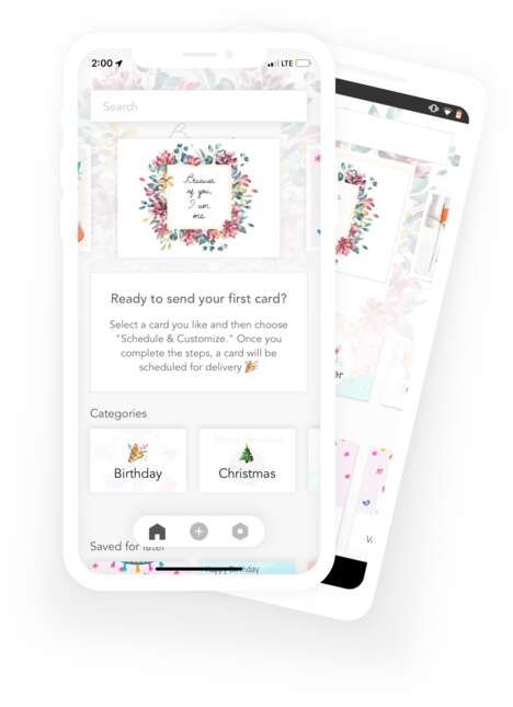App-Powered Greeting Card Services