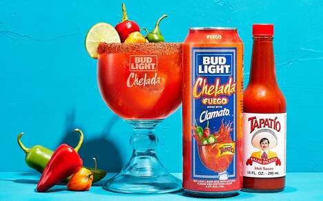 Spicy Canned Michelada Cocktails
