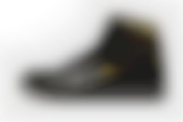Patent Leather Hi-Top Shoes