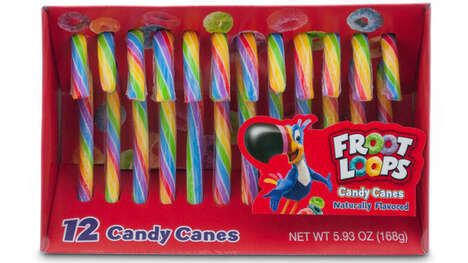 Cereal-Flavored Candy Canes