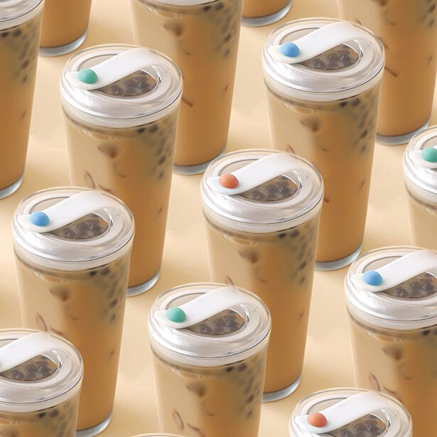 Straw-Free Bubble Tea Cups
