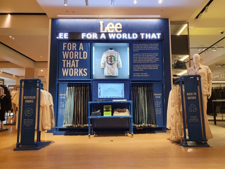 Educational Denim Displays