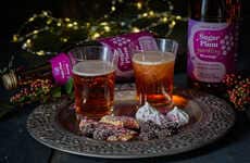 Festive Sugar Plum Beverages