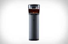 Pod-Powered Portable Coffee Brewers