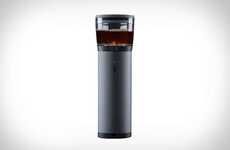 Pod-Powered Portable Coffee Brewers