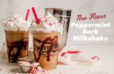 Creamy Peppermint Bark Shakes