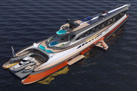 Shark-Inspired Mega Yachts