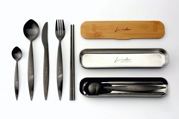 Cliffset Portable Cutlery - Black