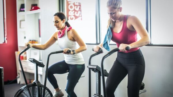 Neckerchief-Style Gym Towels : wearable sweat towel