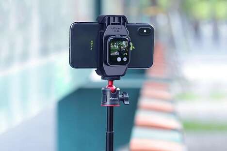 Smartwatch-Holding Selfie Systems