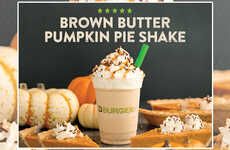 Pumpkin Pie-Inspired Shakes
