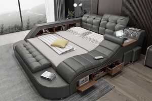 Tech-Enriched Living Room Beds