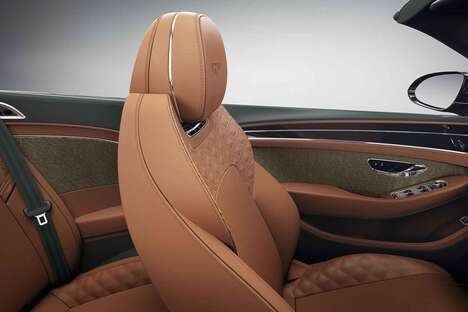 Luxurious Tweed Vehicle Finishes