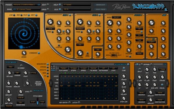 Powerful Virtual Bass Synthesizers