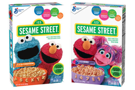 Playful Puppet Cereals