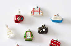 Festive Travel-Inspired Ornaments