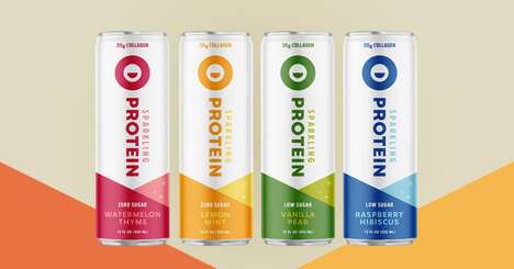 Sparkling Protein Beverages