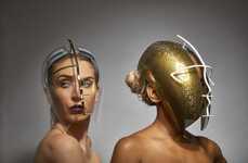 Sculptural Face Shields