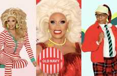 Festive Drag Queen Campaigns