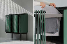 Clothing-Drying Storage Racks