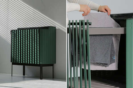 Clothing-Drying Storage Racks