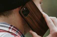 Timber-Accented Smartphone Cases