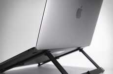 Collapsible Aluminum Laptop Stands