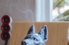 German Shepherd-Themed Incense Chambers