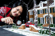 Cinematic Gingerbread Houses